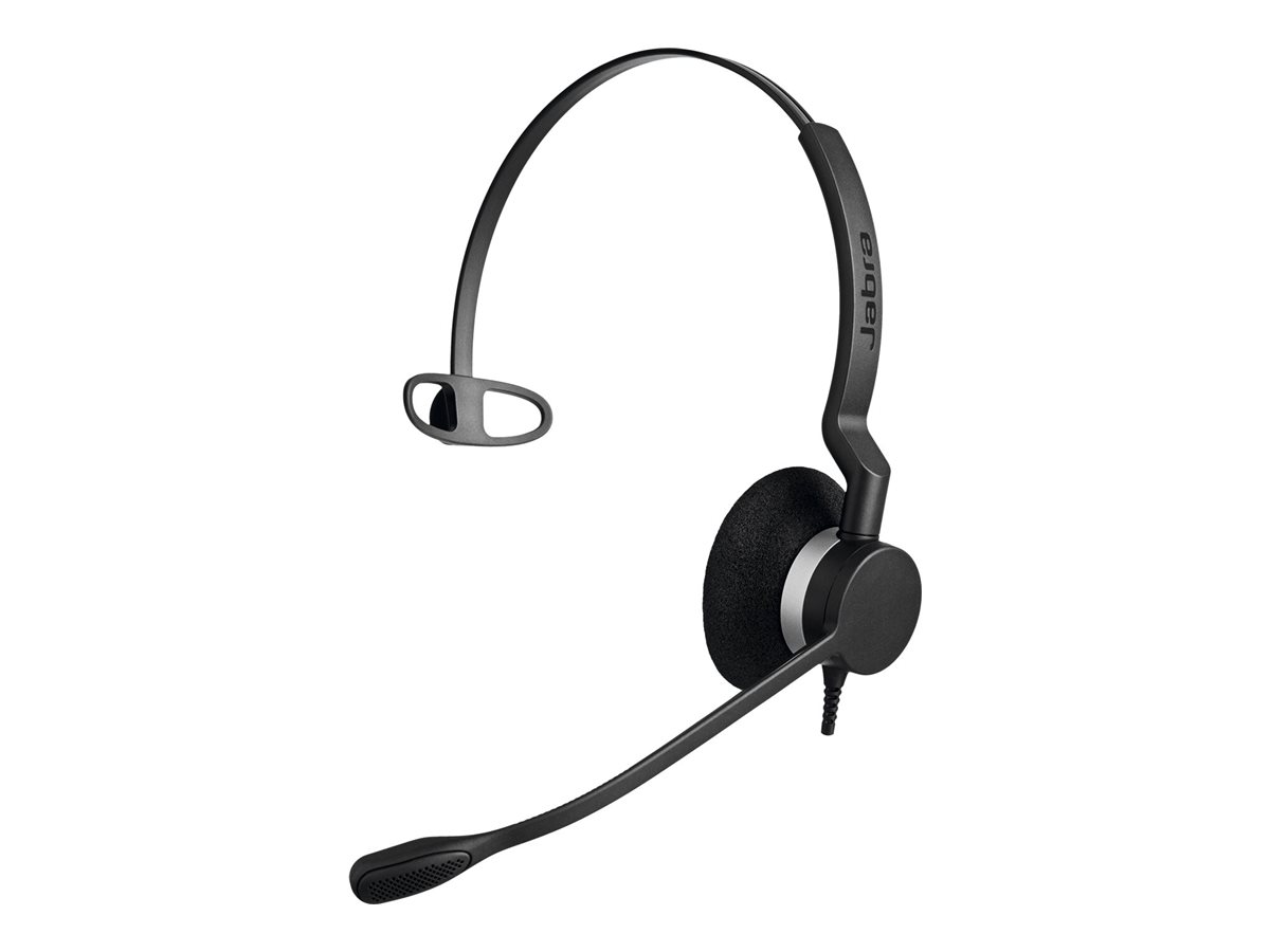 Jabra BIZ 2300 QD Siemens Mono - Micro-casque - sur-oreille - filaire - 2303-825-109 - Écouteurs