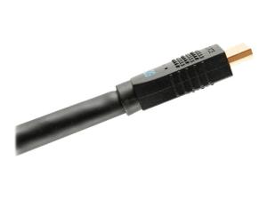 C2G 35ft Ultra Flexible 4K Active HDMI Cable Gripping 4K 60Hz - In-Wall M/M - Câble HDMI avec Ethernet - HDMI mâle pour HDMI mâle - 10.7 m - noir - actif, support pour 4K60Hz - C2G10383 - Câbles HDMI