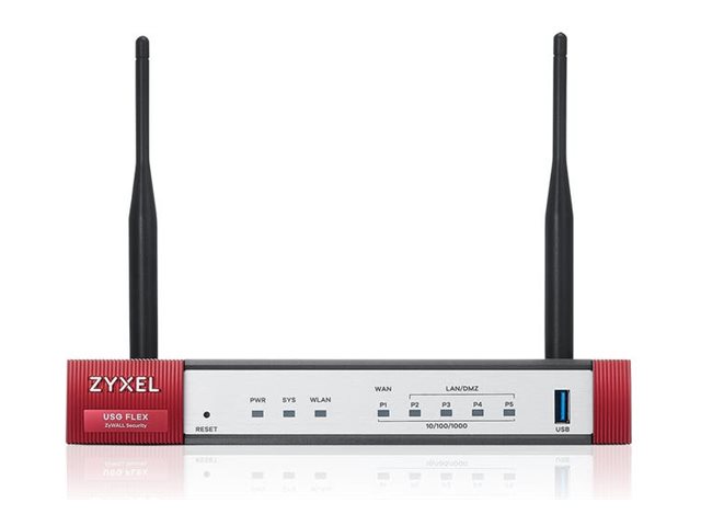 Zyxel ZyWALL USG FLEX 50AX - Firewall - 4 ports - 1GbE - Wi-Fi 6 - 2.4 GHz, 5 GHz - géré par le Cloud - USGFLEX50AX-EU0101F - Pare-feu/applications VPN