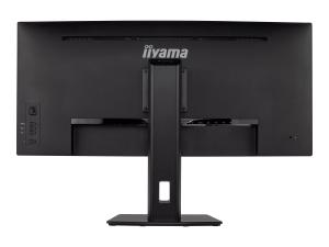 iiyama ProLite XCB3494WQSN-B5 - Écran LED - incurvé - 34" - 3440 x 1440 UWQHD @ 120 Hz - VA - 300 cd/m² - 3000:1 - 0.4 ms - HDMI, DisplayPort, USB-C - haut-parleurs - noir mat - XCB3494WQSN-B5 - Écrans d'ordinateur