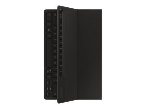 Samsung EF-DX810 - Clavier et étui (couverture de livre) - Mince - Bluetooth, POGO pin - noir clavier, noir étui - pour Galaxy Tab S9+ - EF-DX810BBEGFR - Claviers