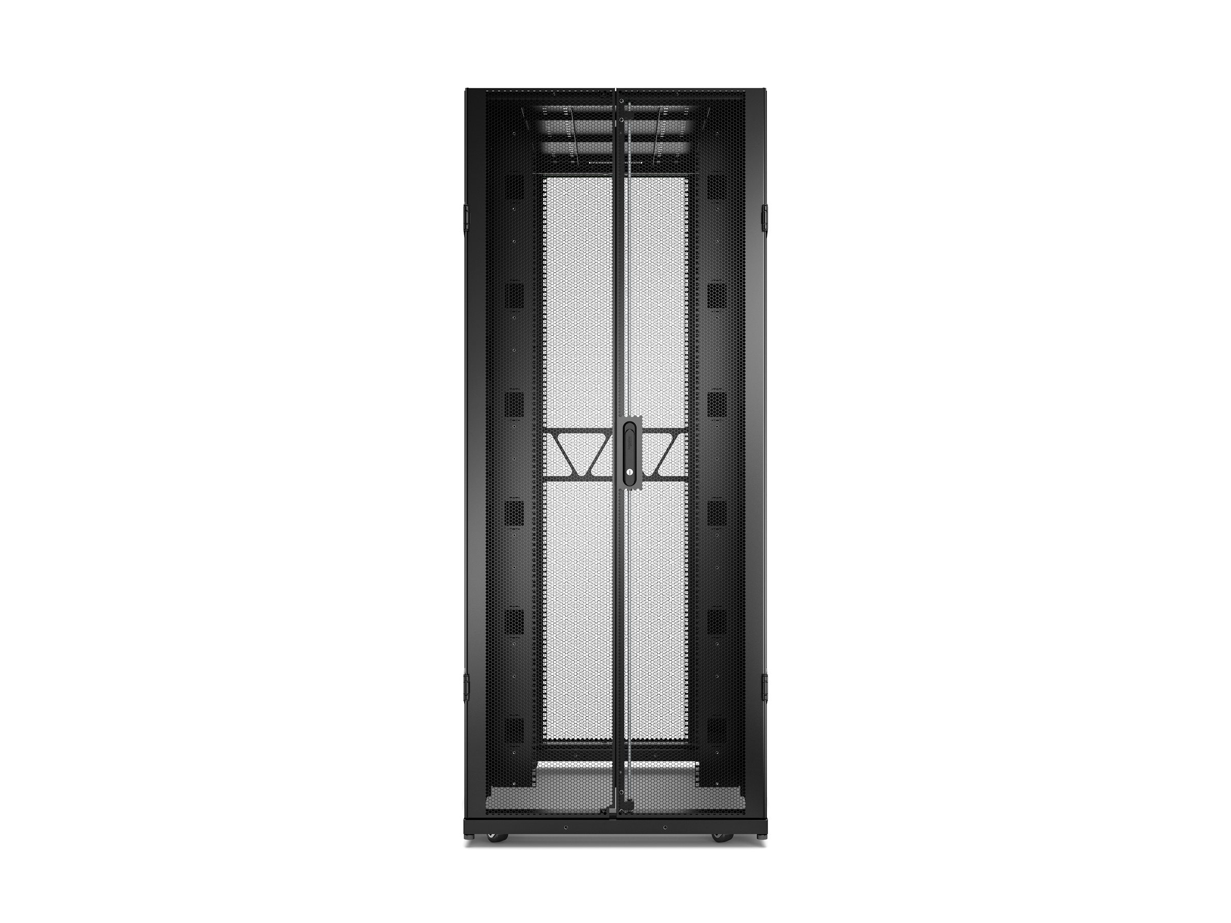 APC NetShelter SX Gen 2 - Rack armoire - H 1991 x L 800 x P 1200 mm, avec les côtés - sur le sol - noir - 42U - 19" - AR3380B2 - Accessoires pour serveur