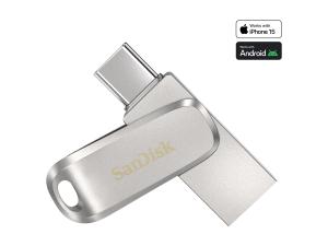 SanDisk Ultra Dual Drive Luxe - Clé USB - 64 Go - USB 3.1 Gen 1 / USB-C - SDDDC4-064G-G46 - Lecteurs flash