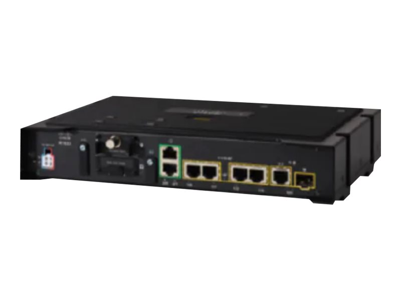 Cisco Catalyst Rugged Series IR1833 - Routeur commutateur 4 ports - 1GbE - ports WAN : 2 - Montage sur rail DIN, fixation murale - IR1833-K9 - Passerelles et routeurs SOHO