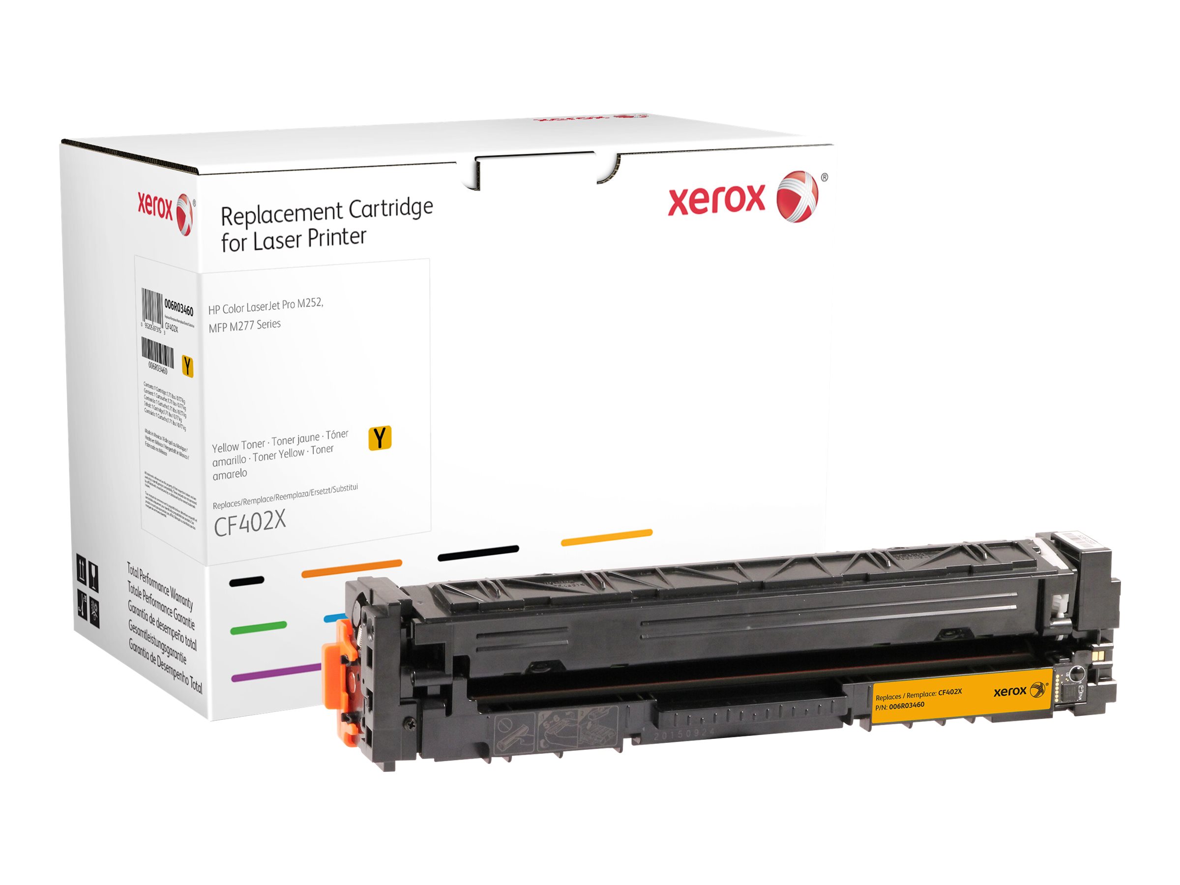 Xerox - Jaune - compatible - cartouche de toner (alternative pour : HP 201X) - pour HP Color LaserJet Pro M252dn, M252dw, M252n, MFP M274n, MFP M277c6, MFP M277dw, MFP M277n - 006R03460 - Autres cartouches de toner