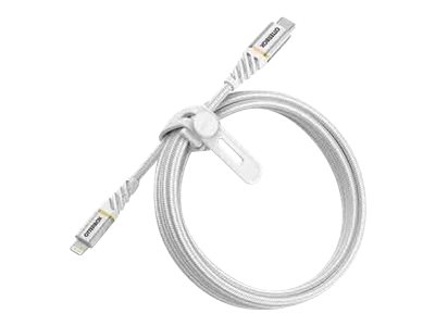 OtterBox Premium - Câble Lightning - Lightning mâle pour 24 pin USB-C mâle - 2 m - ciel nuageux blanc - 78-52652 - Accessoires pour systèmes audio domestiques
