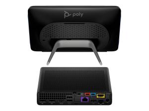 Poly Studio - Pour Microsoft Teams - Base Kit G9 Plus - kit de vidéo-conférence (contrôleur tactile Poly TC10, HP Mini PC IP conférence) - A3LU8AA#ABB - Audio et visioconférences