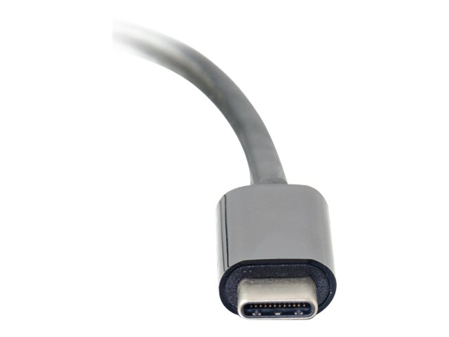 C2G USB-C to Ethernet Network Adapter - Adaptateur réseau - USB-C - Gigabit Ethernet x 1 - noir - 89152 - Adaptateurs réseau filaires