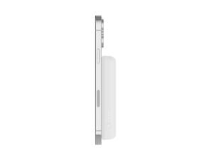 Belkin BOOST CHARGE - Banque d'alimentation - 5000 mAh - 7.5 Watt - blanc - BPD004btWT - Batteries et adaptateurs d'alimentation pour téléphone cellulaire