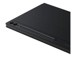 Samsung EF-DX815 - Clavier et étui (couverture de livre) - avec trackpad - Bluetooth, POGO pin - noir clavier, noir étui - boîte de suspension - pour Galaxy Tab S9+ - EF-DX815BBEGFR - Claviers
