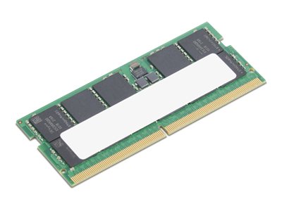 Lenovo - DDR5 - module - 16 Go - SO DIMM 262 broches - 5600 MHz - ECC - vert - 4X71N91947 - DDR5