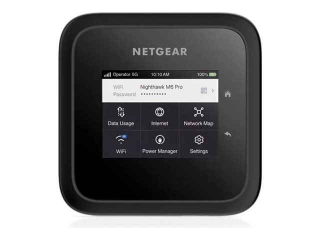 NETGEAR Nighthawk M6 Pro - Point d'accès mobile - 5G - 4 Gbits/s - Wi-Fi 5, 802.11ax (Wi-Fi 6E) - MR6450-100EUS - Cartes de contrôleur héritées