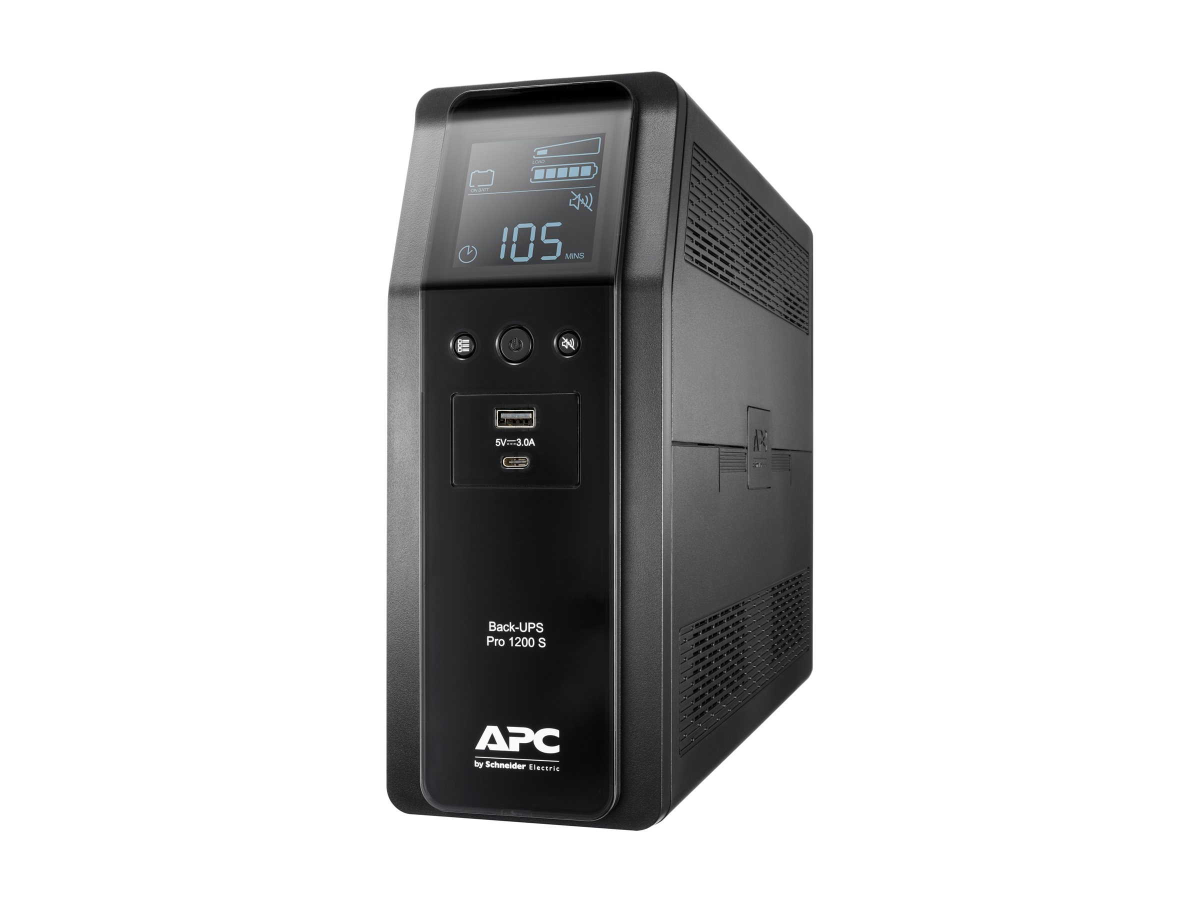 APC Back-UPS Pro BR1200SI - Onduleur - CA 220-240 V - 720 Watt - 1200 VA - USB - connecteurs de sortie : 8 - noir - BR1200SI - UPS autonomes