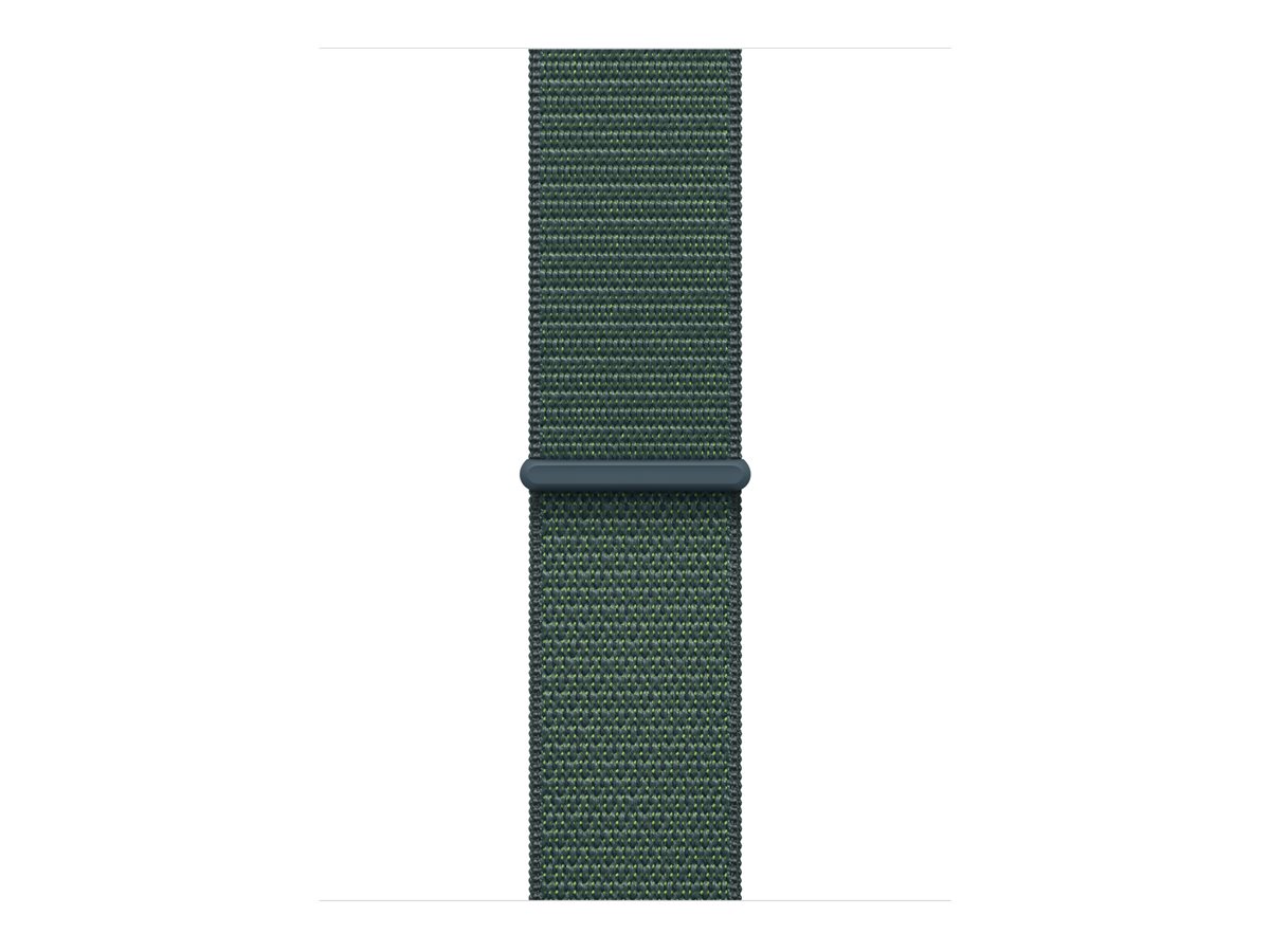 Apple - Boucle pour montre intelligente - 42mm - 130 - 200 mm - vert lac - MXL23ZM/A - Accessoires pour smart watch