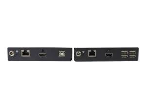 StarTech.com Kit de distribution HDMI et USB sur IP Gigabit LAN Ethernet - Extendeur HDMI avec support pour mur vidéo - 1080p - Rallonge vidéo/audio/USB - jusqu'à 100 m - pour P/N: ST12MHDLANUR - ST12MHDLANU - Prolongateurs de signal