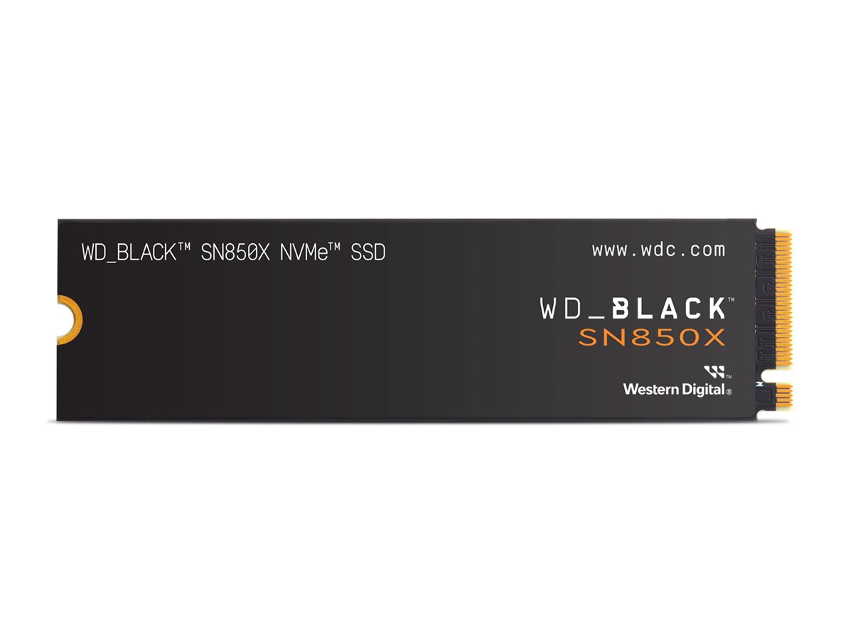 WD_BLACK SN850X WDS800T2X0E-00CDD0 - SSD - chiffré - 8 To - interne - M.2 2280 - PCIe 4.0 x4 (NVMe) - TCG Opal Encryption 2.01 - WDS800T2X0E-00CDD0 - Disques SSD