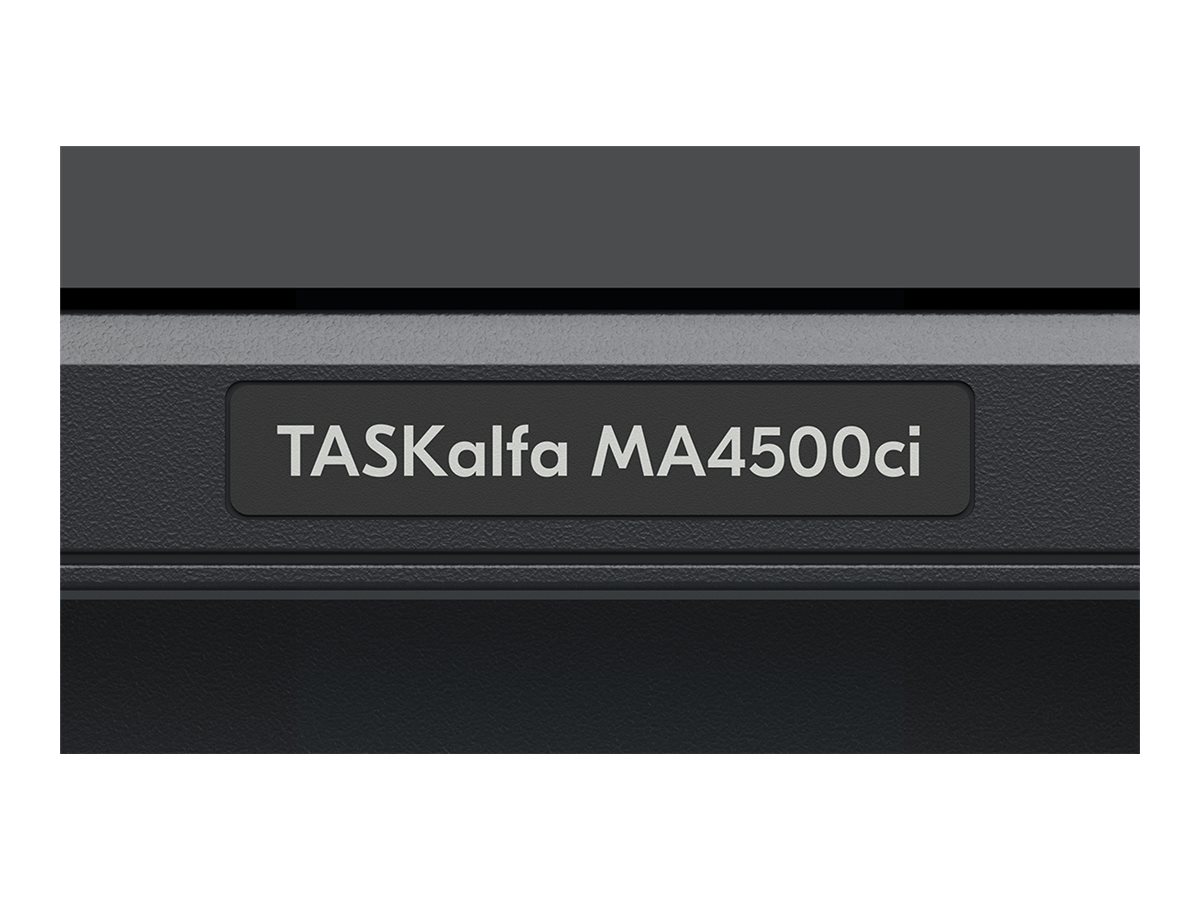 Kyocera TASKalfa MA4500ci - Imprimante multifonctions - couleur - laser - Legal (216 x 356 mm)/A4 (210 x 297 mm) (original) - A4/Legal (support) - jusqu'à 45 ppm (impression) - 600 feuilles - 33.6 Kbits/s - USB 2.0, Gigabit LAN, hôte USB - 1102Z73NL0 - Imprimantes multifonctions