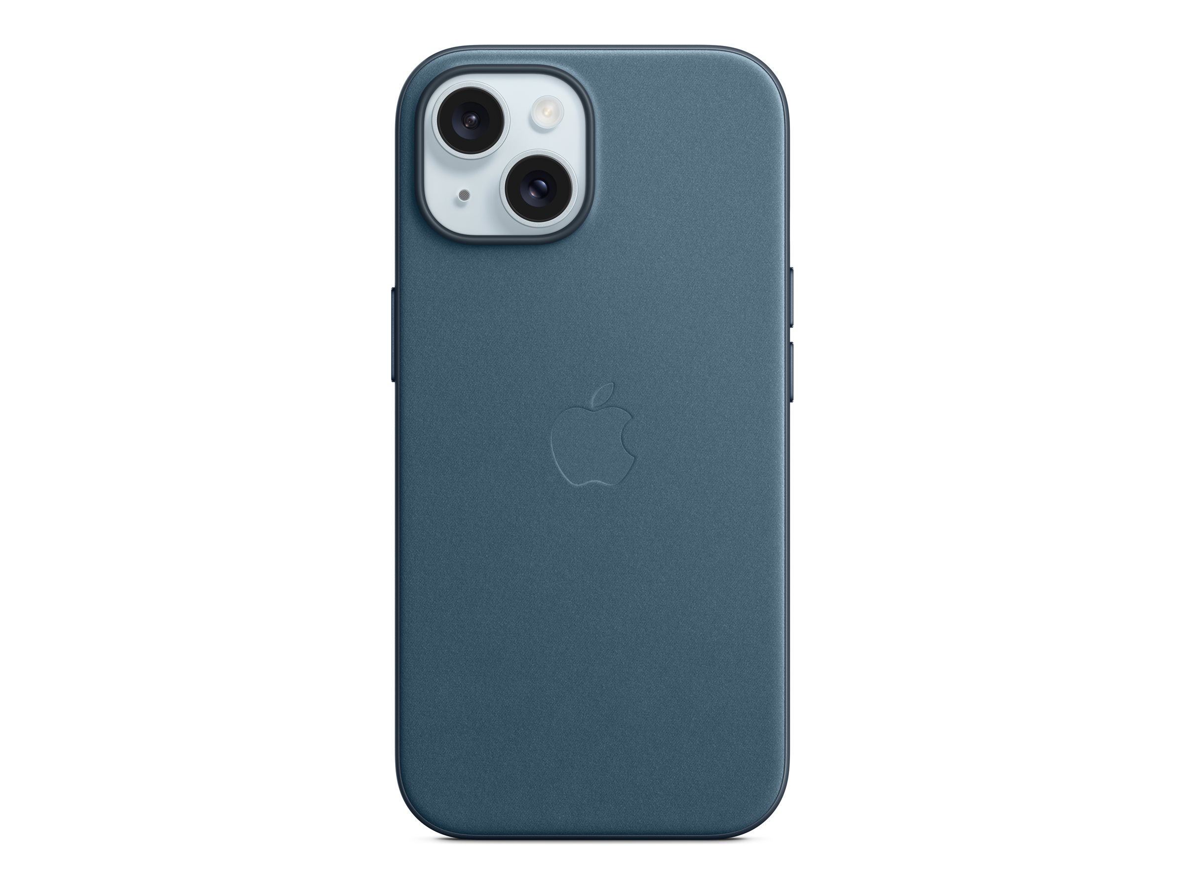 Apple - Coque de protection pour téléphone portable - compatibilité avec MagSafe - tissu fin - bleu Pacifique - pour iPhone 15 - MT3G3ZM/A - Coques et étuis pour téléphone portable