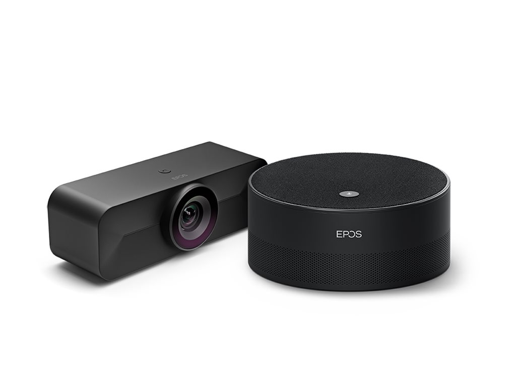 EPOS EXPAND - Kit de vidéo-conférence (caméra Vision 1M, haut-parleur Capture 5) - Certifié pour Microsoft Teams, Certifié Unify, certifié Zoom - noir - 1001407 - Audio et visioconférences