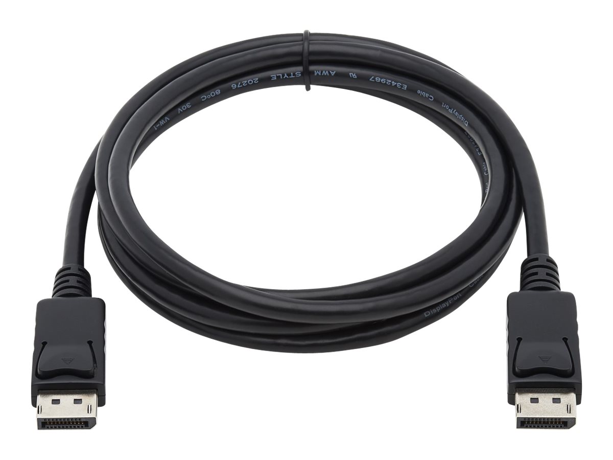 Eaton Tripp Lite Series DisplayPort Cable with Latching Connectors, 4K 60 Hz (M/M), Black, 6 ft. (1.83 m) - Câble DisplayPort - DisplayPort (M) pour DisplayPort (M) - 1.8 m - noir - P580-006 - Câbles pour périphérique